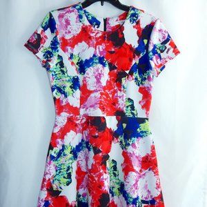 Milly Multicolor Knit Dress in Size 10